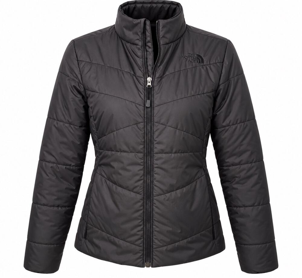 The North Face Women’s Black Insulated Jacket – Size Medium. Full Zip. Hiking